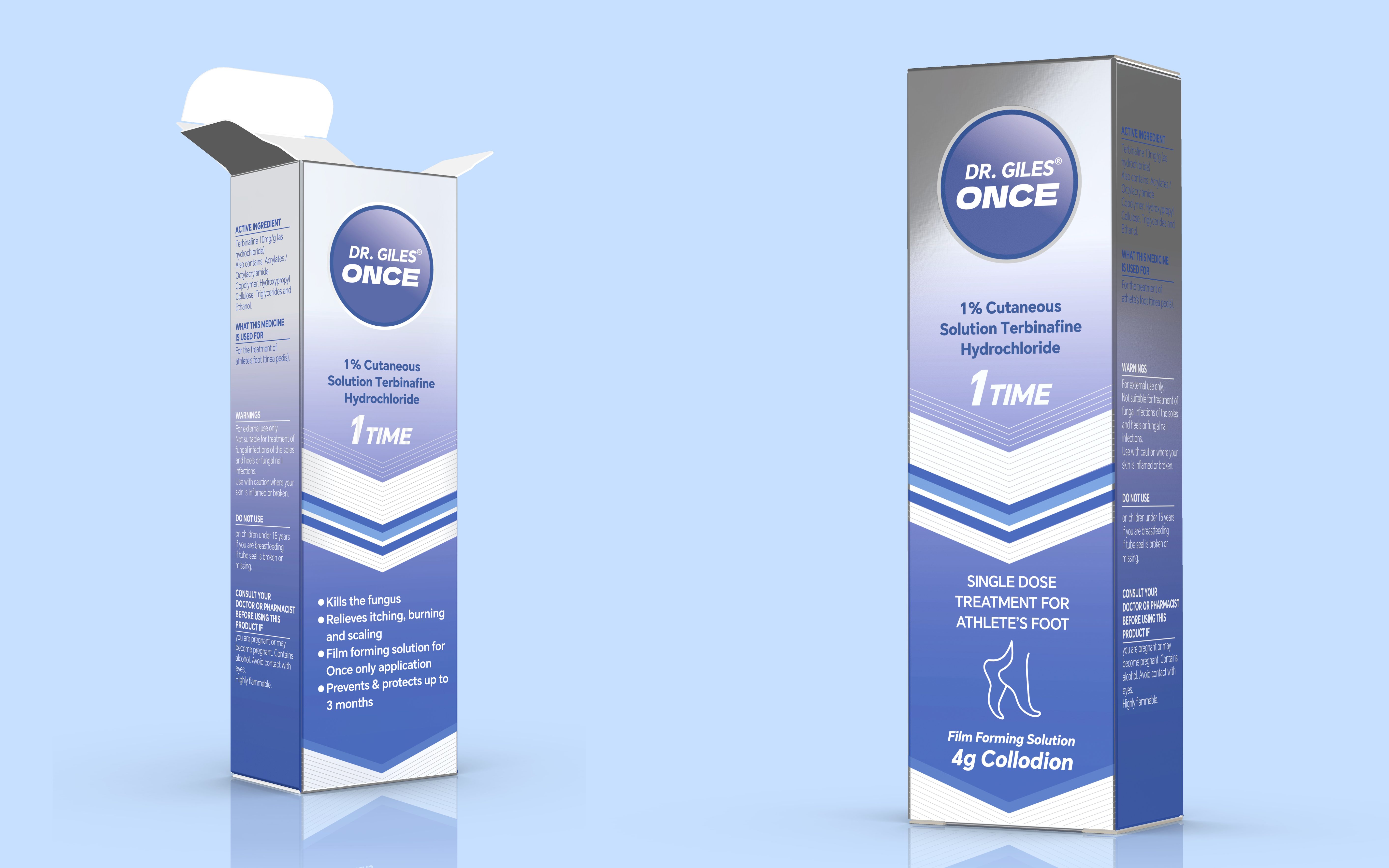 Dr Giles Terbinafine Gel