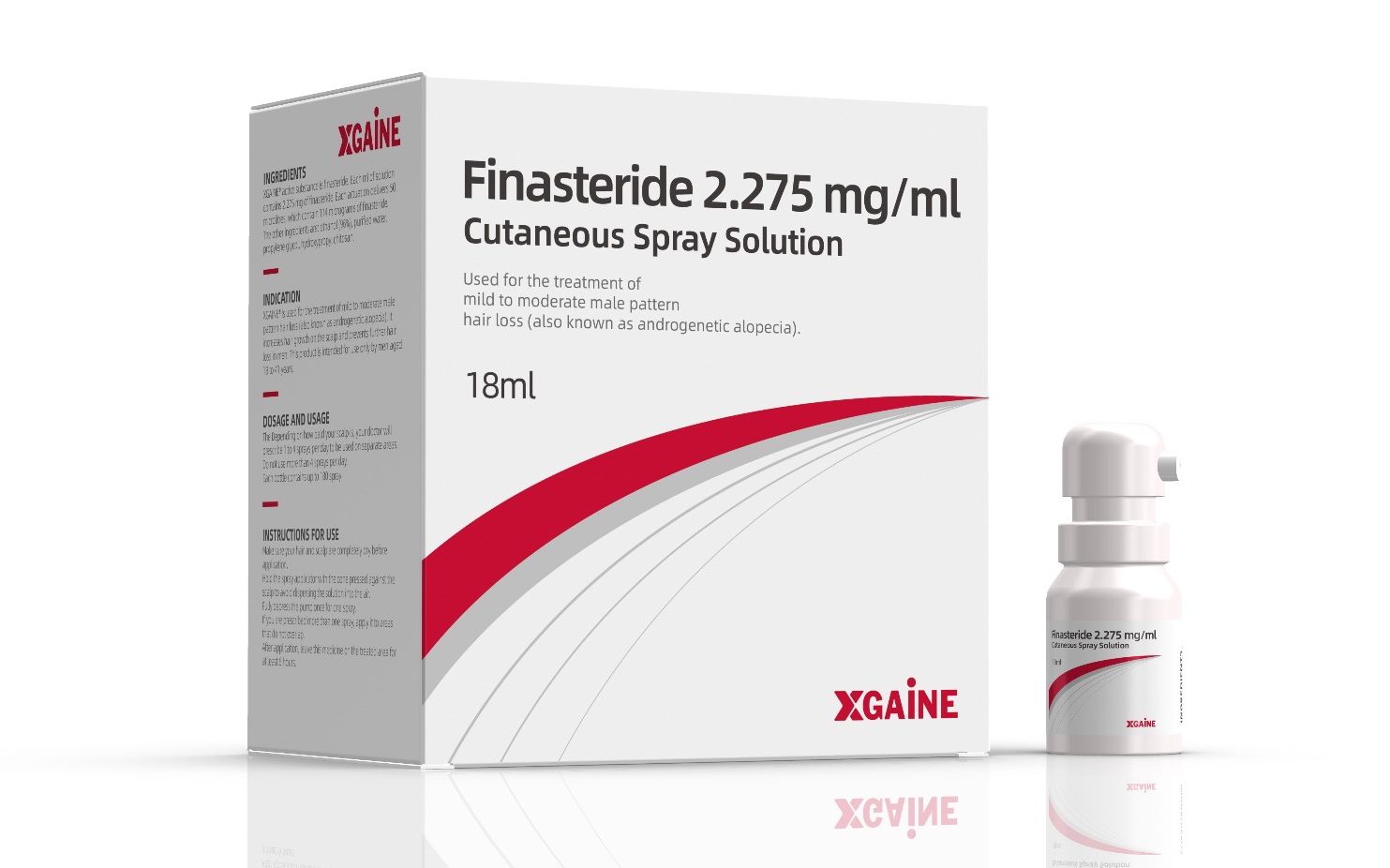 XGaine Finasteride Spray