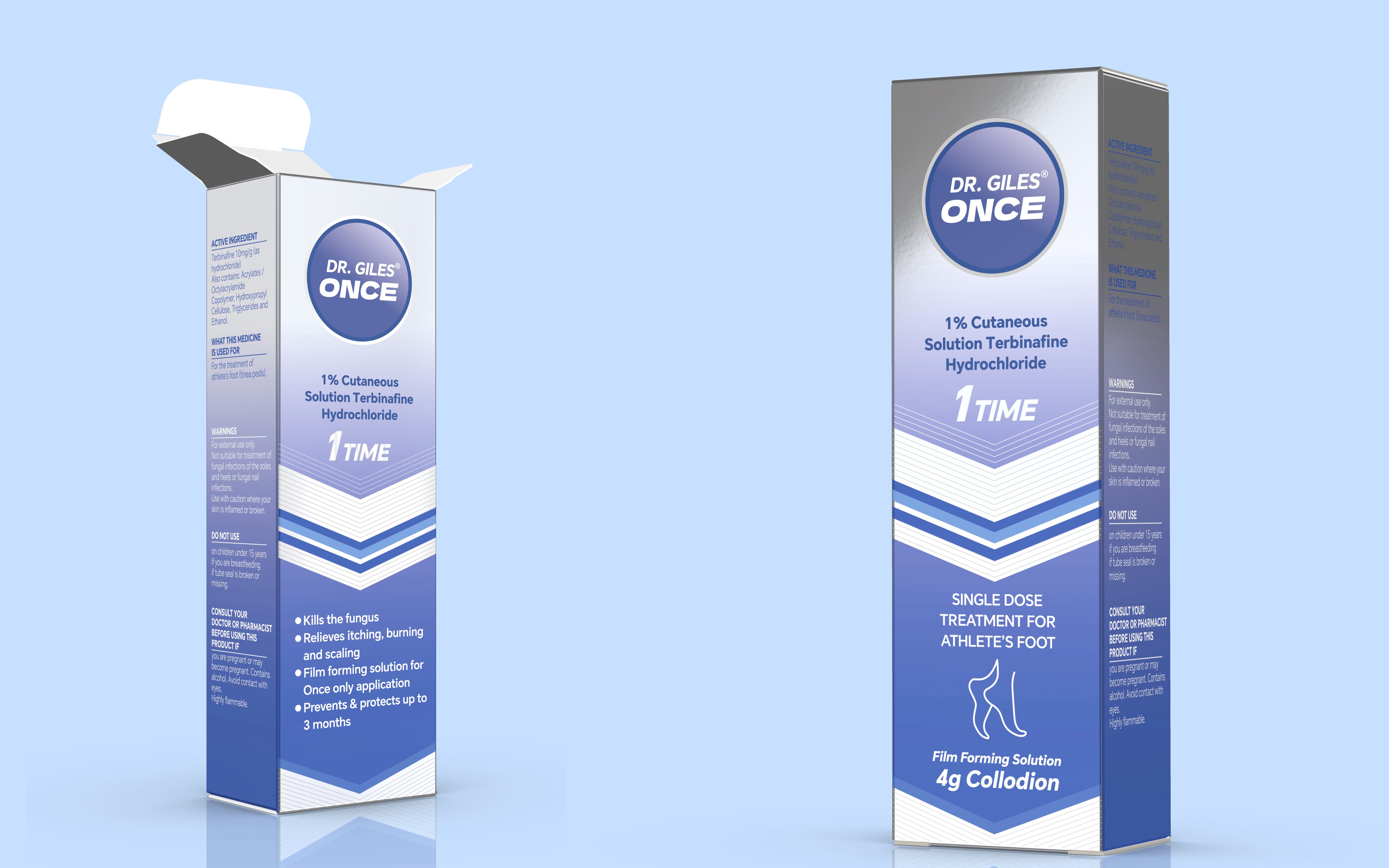 Dr Giles Terbinafine Gel